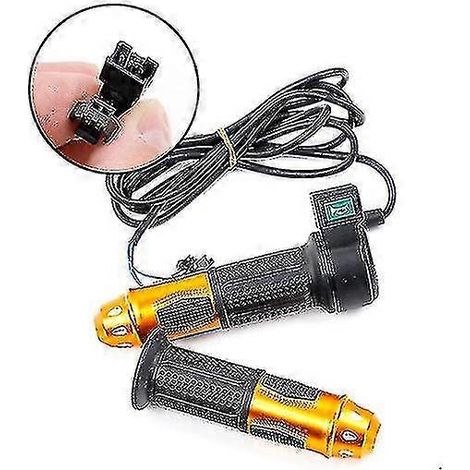 Universeller 60V-Dreigang-Gasgriff mit integrierter Hupe, Zubehör für Elektroroller (2024) (1/5)