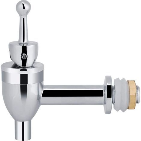 Robinet de fût en cuivre, durable et pratique, pour distributeur de boissons (jus, vin, bière), avec robinet de rechange, anticorrosion et résistant à l'usure, pour la maison et les restaurants. (1/4)