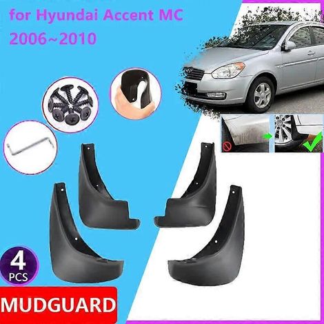 Schmutzfänger für Hyundai Accent, Verna und Dodge Attitude (2006–2010) – Schmutzfänger, Kotflügelschutz, Autozubehör