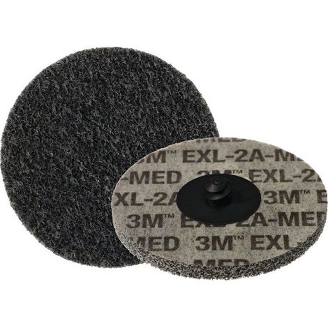Compact disc in pile Scotch Brite XL-DR D.50,8mm grigio medio 22100min-¹ 3M (Per 15)