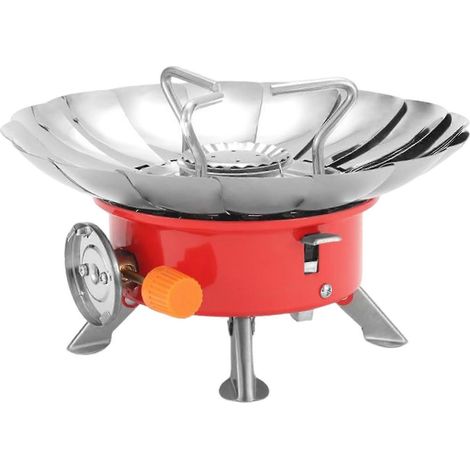 Réduit les pertes de chaleur. Puissant réchaud. Compact et portable. Idéal pour cuire les légumes et faire bouillir les nouilles. (1/5)