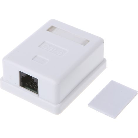 Connecteur Keystone Cat6 RJ45 femelle-femelle Ethernet UTP, pour rallonge de câble réseau, extension réseau