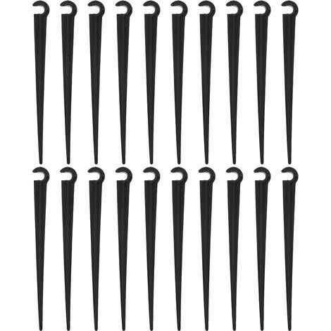 100 small Erdspieße für 1 4 Zoll Bewässerungsschläuche Mikro
