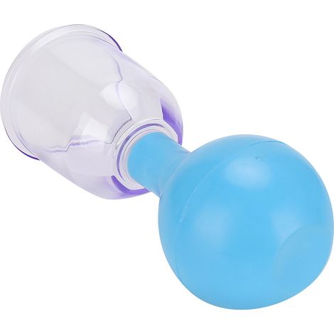 Ventouses en caoutchouc PC pour massage corporel, soins de santé, thérapie par le vide, bleu n° 1 (1/5)