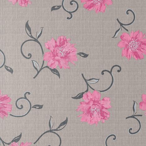 nappe toile cirée rectangulaire Greige 150 cm ronde (1/2)