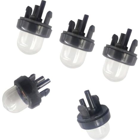 Lot de 5 ampoules d'amorçage for tronçonneuse, compatibles avec les modèles H 235, 236, 240, 440, 445, 450, R460, 125B, 125BX, 225BX (référence 503936601) (1/4)