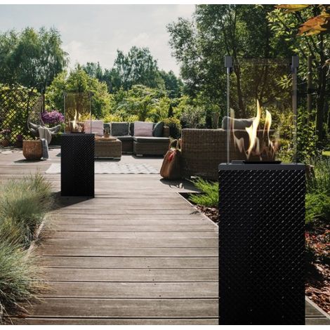 Calefacción exterior a gas PATIO MINI negro malteado 8,2 kW