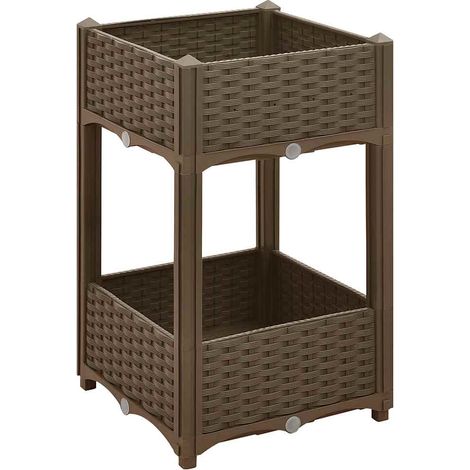 Maison Exclusive - Hochbeet 40x40x71 cm Polypropylen
