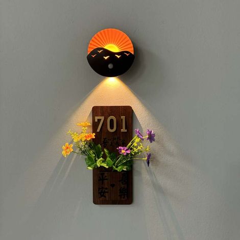 Applique LED murale rechargeable sans fil lumière chaude dimmable télécommande capteur de mouvement montage magnétique salon & pièces (1/5)