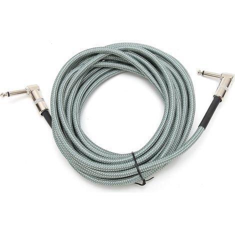 Câble Guitare JORINDO 6m - Cordon Jack 6.35mm pour Instrument Audio JD6207 (1/5)