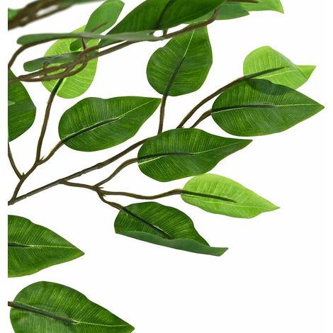 Plante artificielle ficus 1260 feuilles 200 cm vert