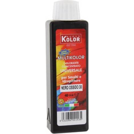 12 x COLORANTE UNIVERSALE 40 ML NERO OSSIDO   30RL
