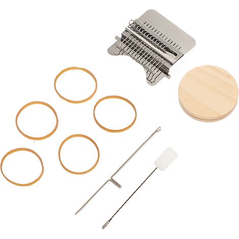 Métier à tisser miniature en acier inoxydable pour réparation de vêtements et chaussettes (1/5)