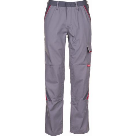 Planam Bundhose Highline Gr. 42 zink/schiefer/rot (1/5)