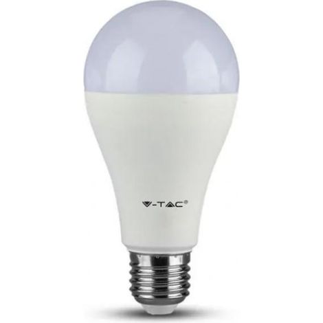 Bombilla LED V-TAC E27 8,5 W A60 Blanco cálido (Caja de 3) (1/4)