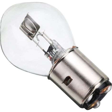 Cyclingcolors – Ampoule 12V 45/40W BA20D – Double filament transparent pour éclairage moto et tracteur – Visibilité accrue en déplacement