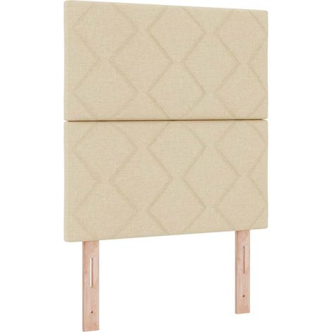 Maison Exclusive - Boxspringbett mit Matratze mit LED Creme 80 x (1/5)