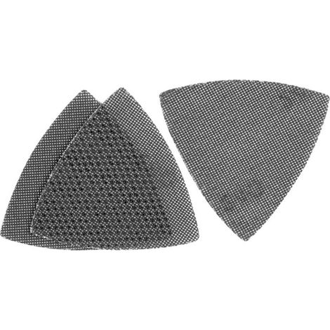 STANLEY - 3 FOGLI VELCRO ABRASIVI - GRANA 240 (1/2)