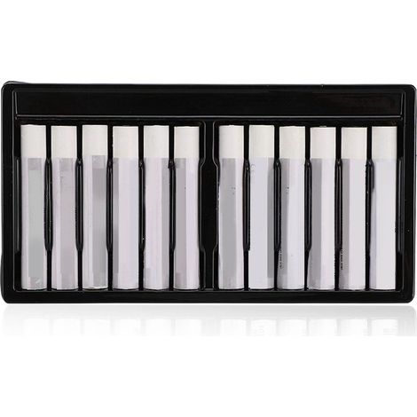 Lot de 12 crayons à l'huile pour enfants, outils de dessin et de peinture, fournitures artistiques, stylos blancs. (1/5)
