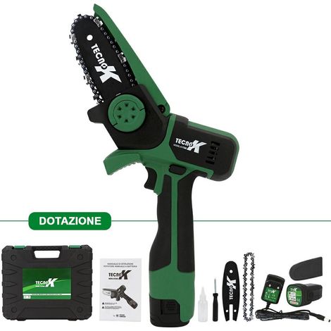 Potatore TecnoK litio da 14.4 V - 1.5 Ah taglio 100 mm (1/5)
