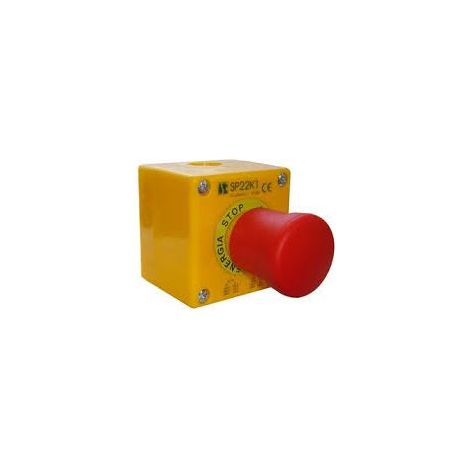 Dispositif de commande spamel sp22k1bn-1 IP65 arrêt urgence