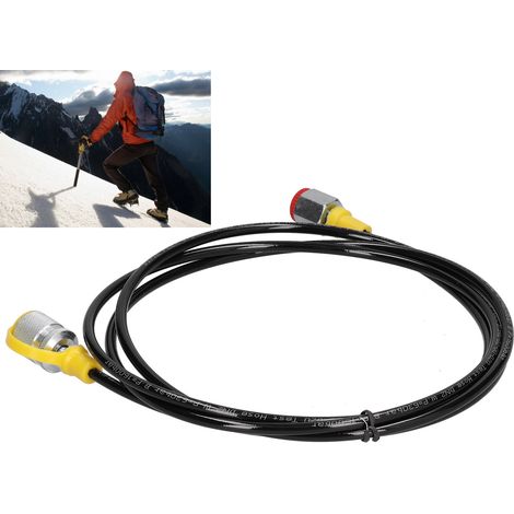 Tuyau d'essai renforcé de fibres de gaz, résistant au vieillissement et à la haute pression, diamètre nominal DN2, 2 m / 6 pi (1/5)