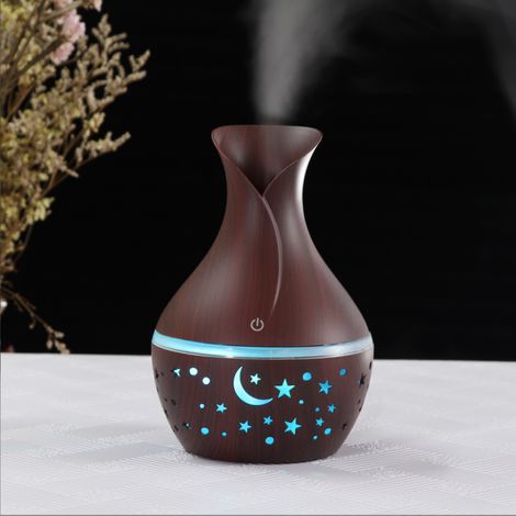 YX-188X 300 ml – USB-Diffusor mit großem Fassungsvermögen, farbiger LED-Beleuchtung, kompakt für Auto/Büro/Zuhause, praktisches Muttertagsgeschenk