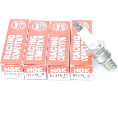 NGK-Zündkerze für Auto R7376-10 / 4457 / 4 Stück, neu (1/3)