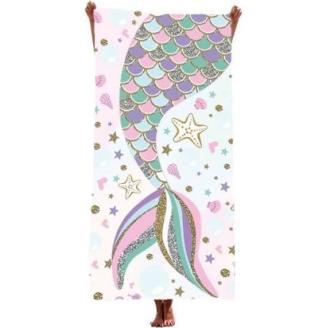 Serviette de plage - - 75x150cm - Microfibre épaisse - Lavable - Double velours SERVIETTE DE PLAGE