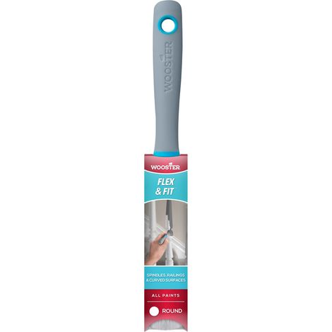 Wooster Flex and Fit - Suitable for all Paints Brush - Round - 1 Inch