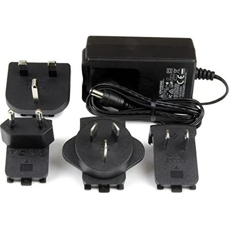 StarTech.com Adaptateur secteur de rechange - Bloc d'alimentation CC - 9V 2A - Universel - Intérieur - 100-240 V - 9 V - Noir - 0.8 A (SVA9M2NEUA) (1/4)