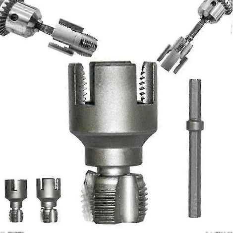 Outil intégré de filetage interne et externe pour tuyaux, outil de coupe de filetage pour tuyaux (1/5)