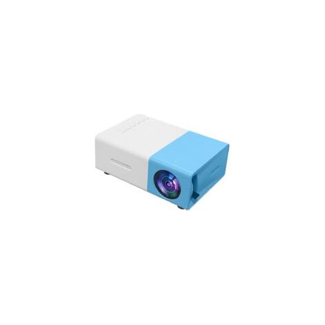 Projecteur Portable Mini - 1080p Full HD, Compact et Idéal pour Home Cinéma, Compatible avec Android, Ordinateur Portable, Smartphone, PS3, PS4, TV