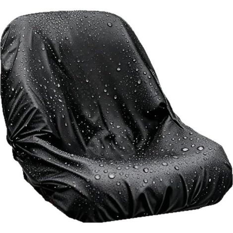 Waterproof lawnmower seat cover made of 600D Oxford fabric – Heavy-duty tractor seat protector with rear pockets for ride-on mowers, 50 x 35 x 39 cm (1/5)