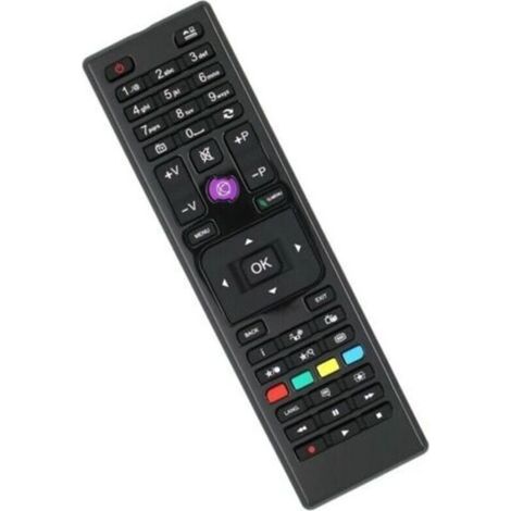 RC4875 Universalfernbedienung – Kompatibel mit vielen TV- und Gerätemarken – Betrieb mit 2 AAA-Batterien – Robustes Design, Soft-Touch-Tasten, einfache Bedienung (1/4)