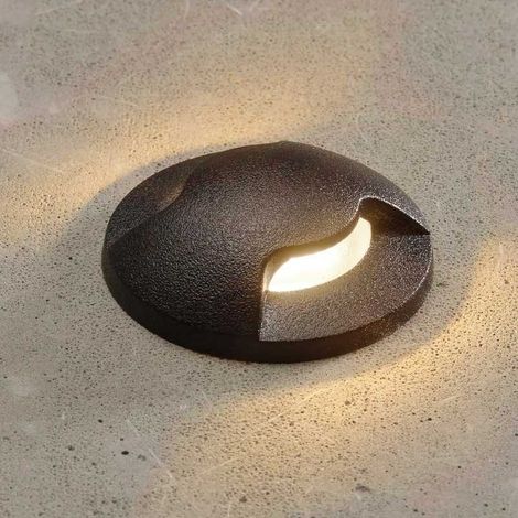 Spot LED encastré FUMAGALLI "TERESA 2L" - 1,7W - G9 - IP67 - Noir