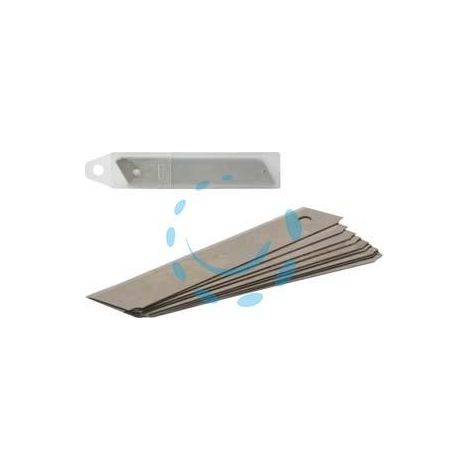 LAME DI RICAMBIO PER CUTTER - mm.18 in con astuccio da 10 pz.