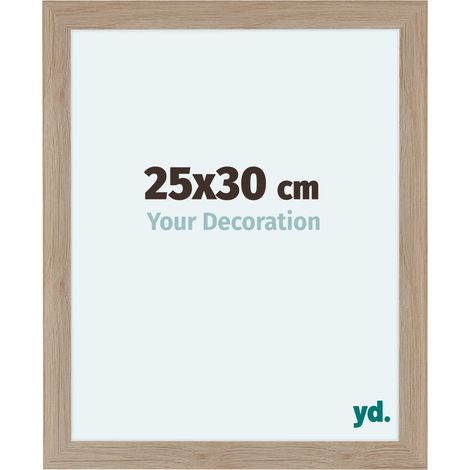 yd. - Cadre photo 25x30 - Chene Clair - MDF - Como (1/5)