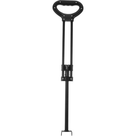 Poignée Télescopique Réglable 48-70 Cm pour Chariot de Camping Pliant Poignée de Poussée en Plastique Robuste Compatible pour Chariots de Jardin et Plage (1/5)