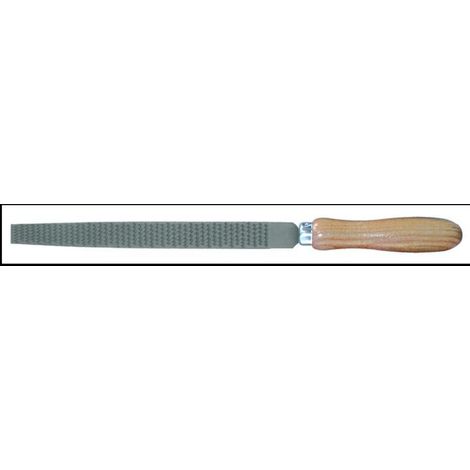 Flache Holzraspel mit Holzgriff 250 mm OUTIFRANCE
