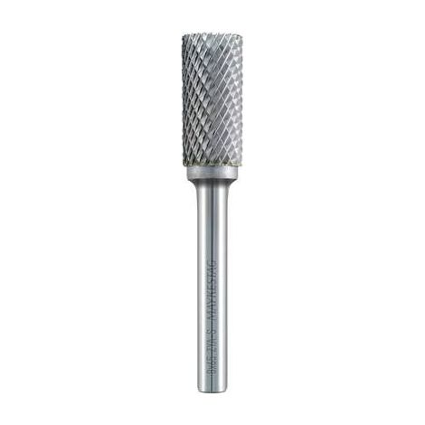Alpen 778606106100 Punta fresatrice Metallo temprato Cilindro Lunghezza 50 mm Dimensione, Ø 6 mm Diametro albero 6 mm (1/2)
