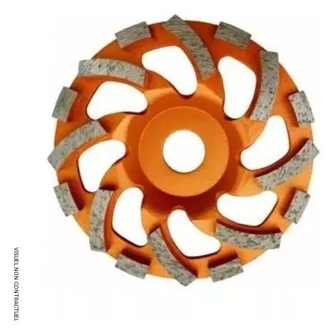 Platorello DS36 T 125MM - GOLZ - 4973360125
