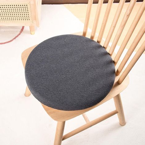 Coussin de Chaise Rond en Mousse à Mémoire Forme, Haute Doux, la (1/5)