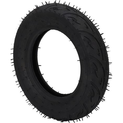 Pneu de remplacement de chariot, roue de chariot à outils gonflable en caoutchouc de 14 pouces pour cultivateur rotatif de jardin (1/5)