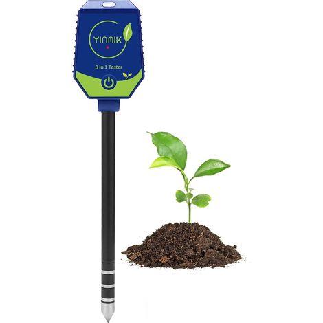 Kit test 8 en 1 pour pH et la fertilization du sol (1/5)