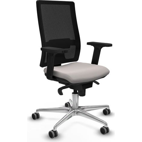 Bürostuhl piqueras y crespo Horna schwarz Mesh Leder