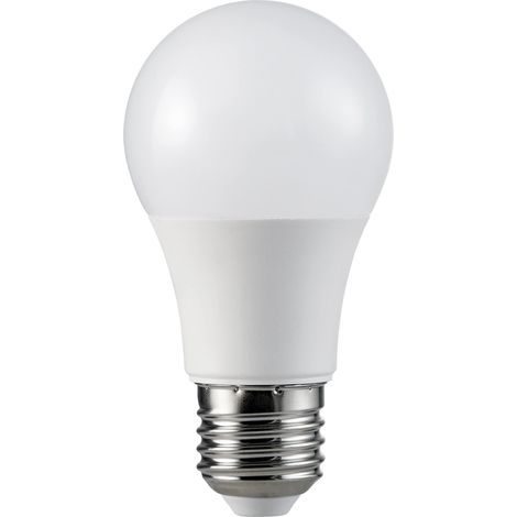 Ampoule LED A60 en forme de poire E27, lumière blanche chaude (2700 K) pour une ambiance chaleureuse, 13 W équivalent à 75 W, intensité variable, durée de vie 25000 h