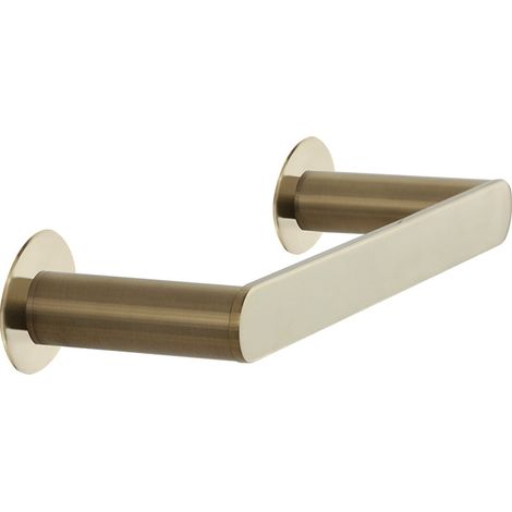 Toallero de Pared para Baño de 280mm Inox Oro Cepillado (1/2)