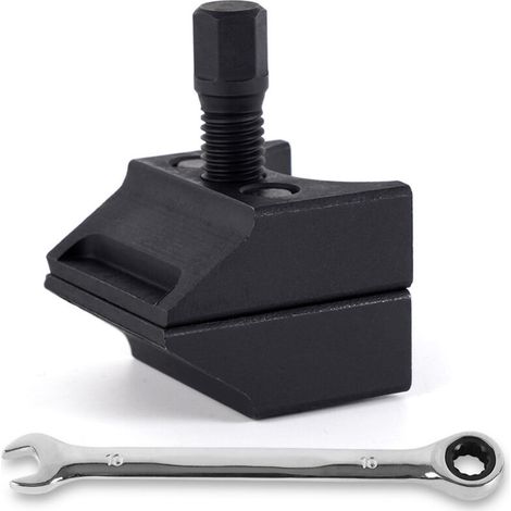 Attrezzo divaricatore per ammortizzatori, divaricatore universale per ammortizzatori con mozzo sdoppiato, facile da usare, divaricatore per ammortizzatori, prestazioni migliorate