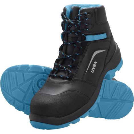 Uvex 2 xenova Schnürstiefel S3 schwarz/blau (95562) 41